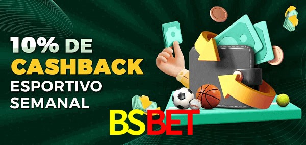 10% de bônus de cashback na BSBET